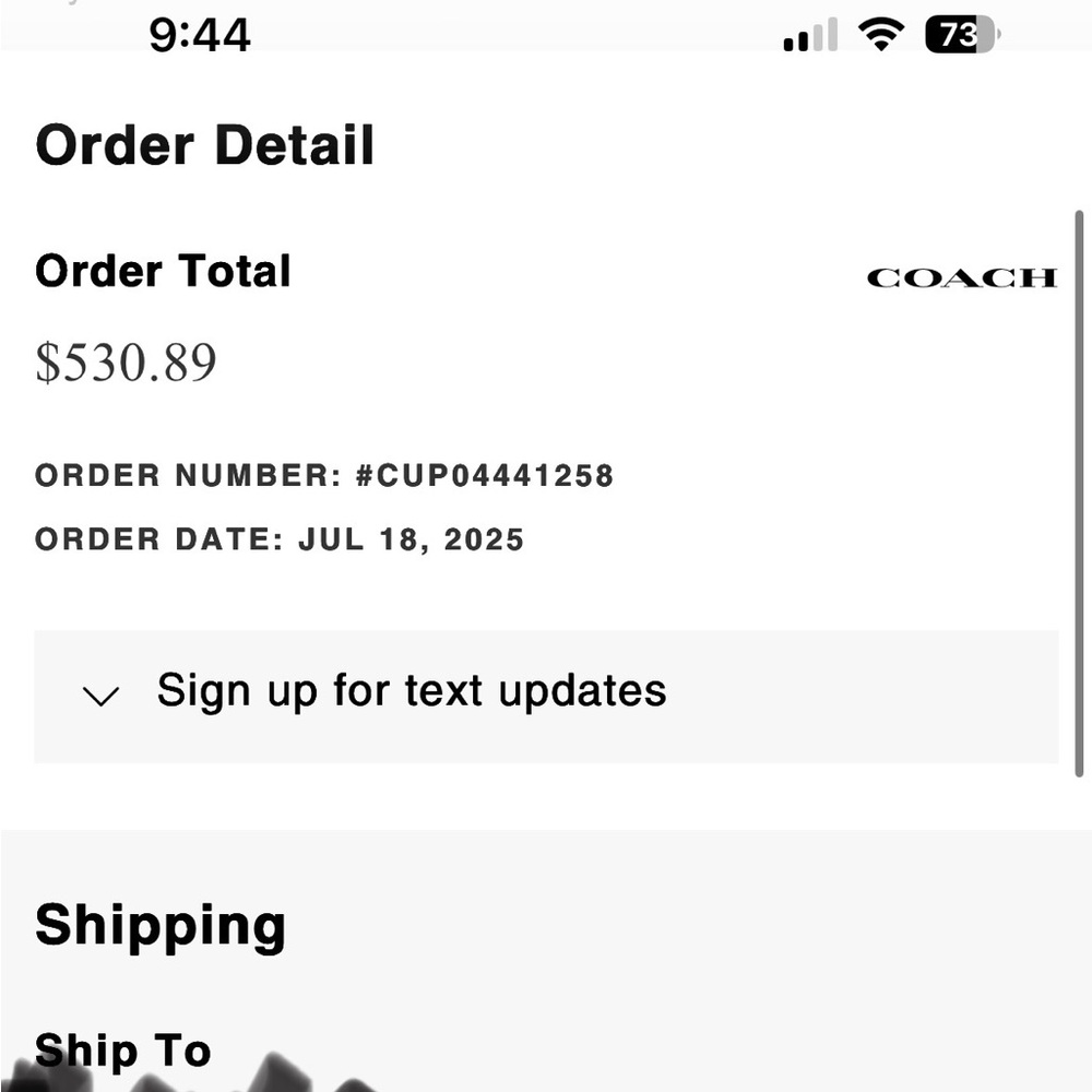 Coach Chain Tabby Shoulder Bag - Picture 5 of 5